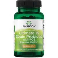Swanson Dr. Stephen Langer's Ultimate 16 Strain Probiotic with Fos 3.2 Billion CFU